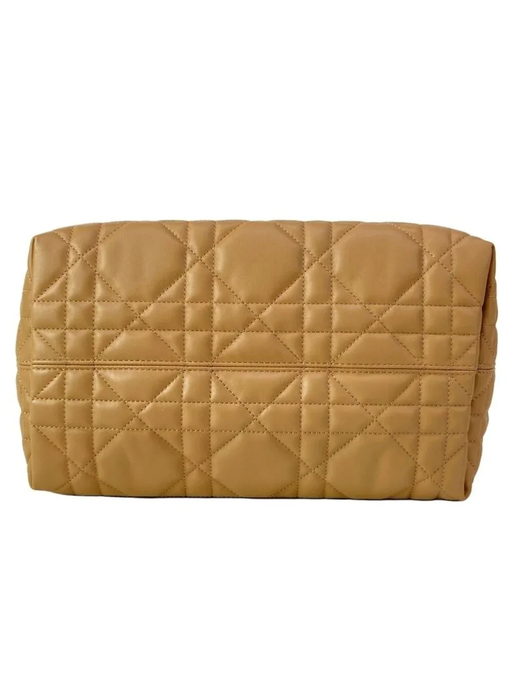 Dior Tote Bag Toujours Medium Light Brown Macro Cannage